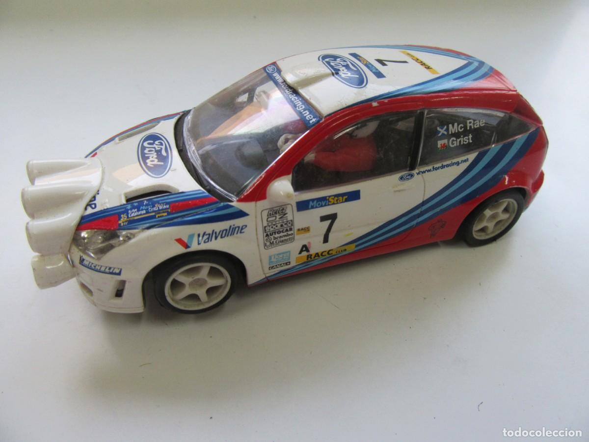 ford focus wrc nº 7 scalextric slot 1:32 - Compra venta en