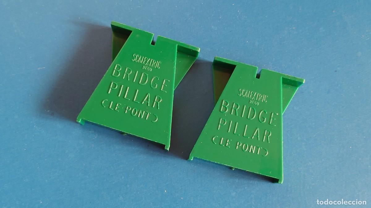 Scalextric: SOPORTES PUENTE SCALEXTRIC TRI-ANG - Foto 1
