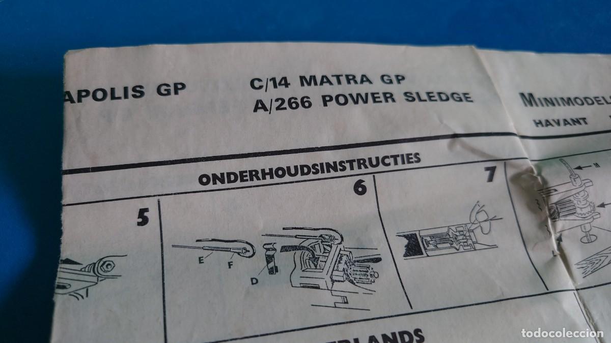 Scalextric: INSTRUCCIONES POWER SLEDGE VARIOS MODELOS SCALEXTRIC - Foto 4