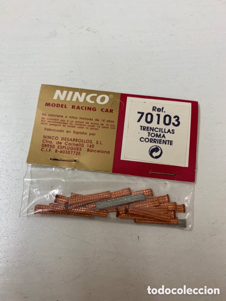 Scalextric: LOTE Ref. 70103 TRENCILLAS TOMA CORRIENTE NINVO - Foto 3