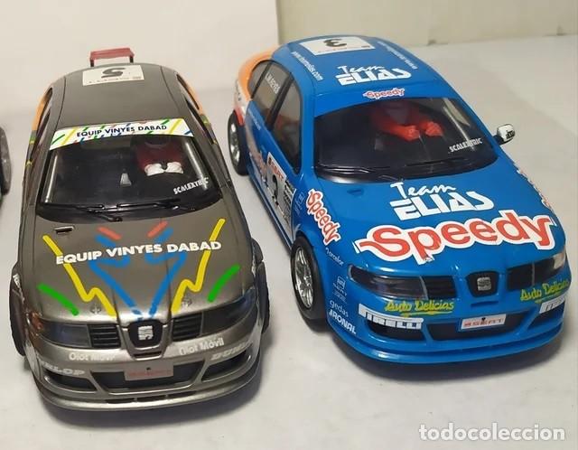 Scalextric: Lote de coches Seat Leon Copa de Scalextric - Foto 1