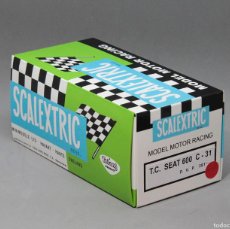 Scalextric: CAJA REPRO EXIN TRIANG SCALEXTRIC PARA TC SEAT 600 C-31. Lote 402095834