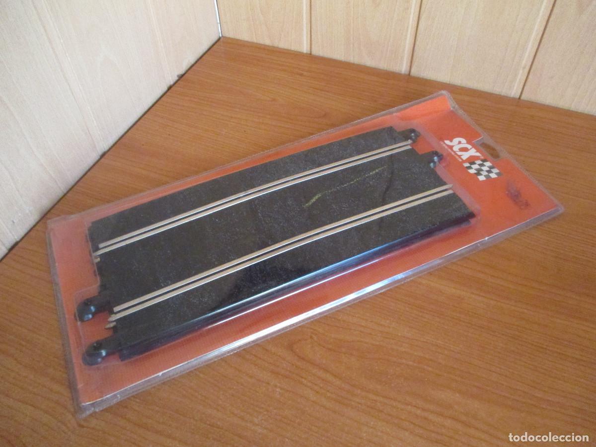 Scalextric: SCALEXTRIC: REF. 8406 , 2 PISTAS RECTAS EN BLISTER - Foto 1
