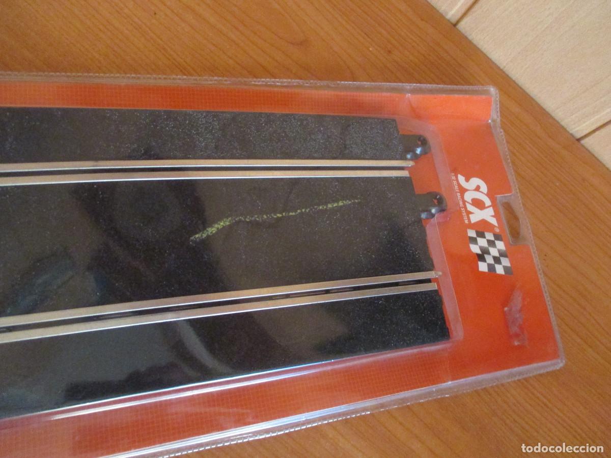 Scalextric: SCALEXTRIC: REF. 8406 , 2 PISTAS RECTAS EN BLISTER - Foto 2