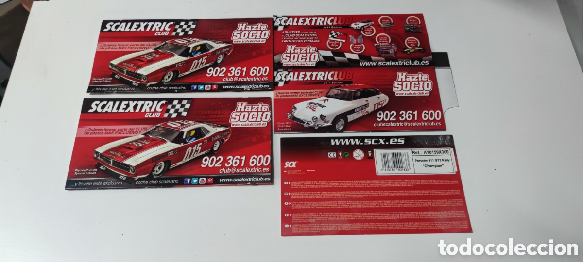 Scalextric: SCALEXTRIC LOTE FOLLETOS - Foto 9