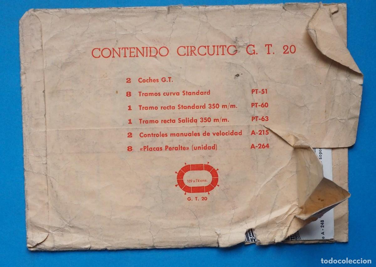 Scalextric: SOBRE CON MANUAL DE MONTAJE DE SCALEXTRIC - Foto 2