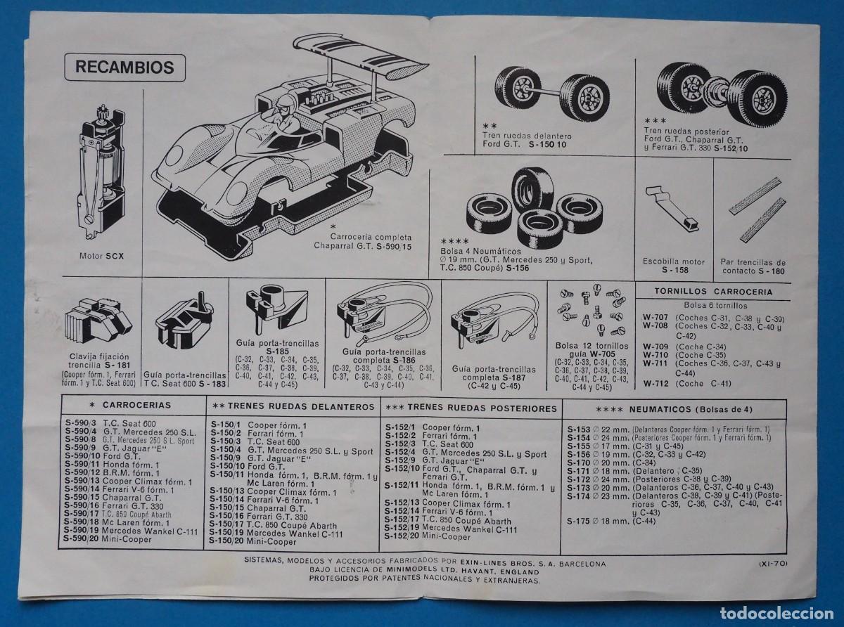 Scalextric: SOBRE CON MANUAL DE MONTAJE DE SCALEXTRIC - Foto 5