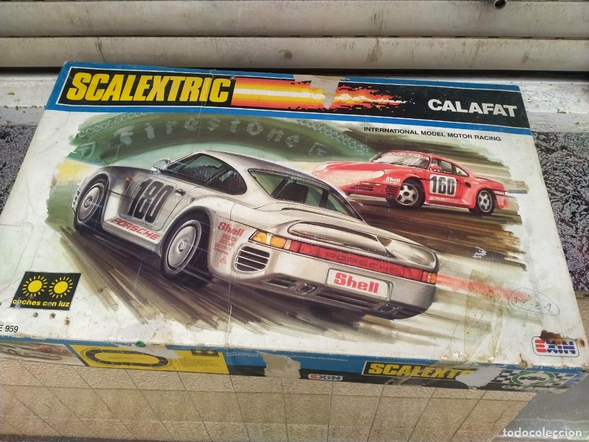 Scalextric: CAJA COMPLET&Aacute; SCALEXTRIC CALAFAT REF.8002 - Foto 9