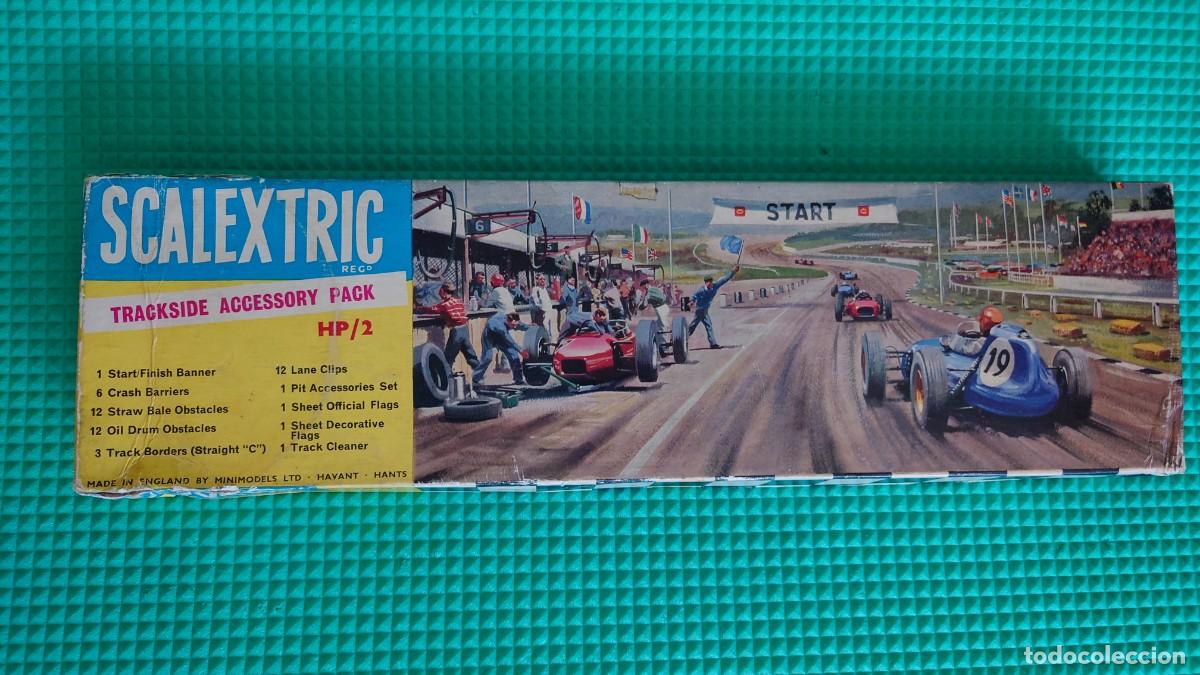 Scalextric: CAJA ACCESORIOS SCALEXTRIC HP/2 VACIA - Foto 1