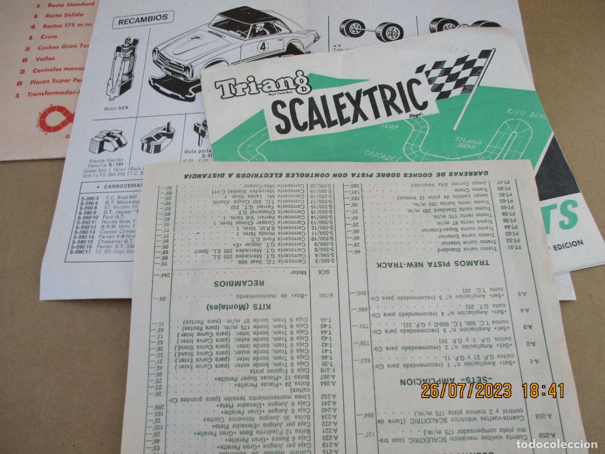 Scalextric: SCALEXTRIC EXIN SOBRE CON DOCUMENTACION GT 25 - Foto 2
