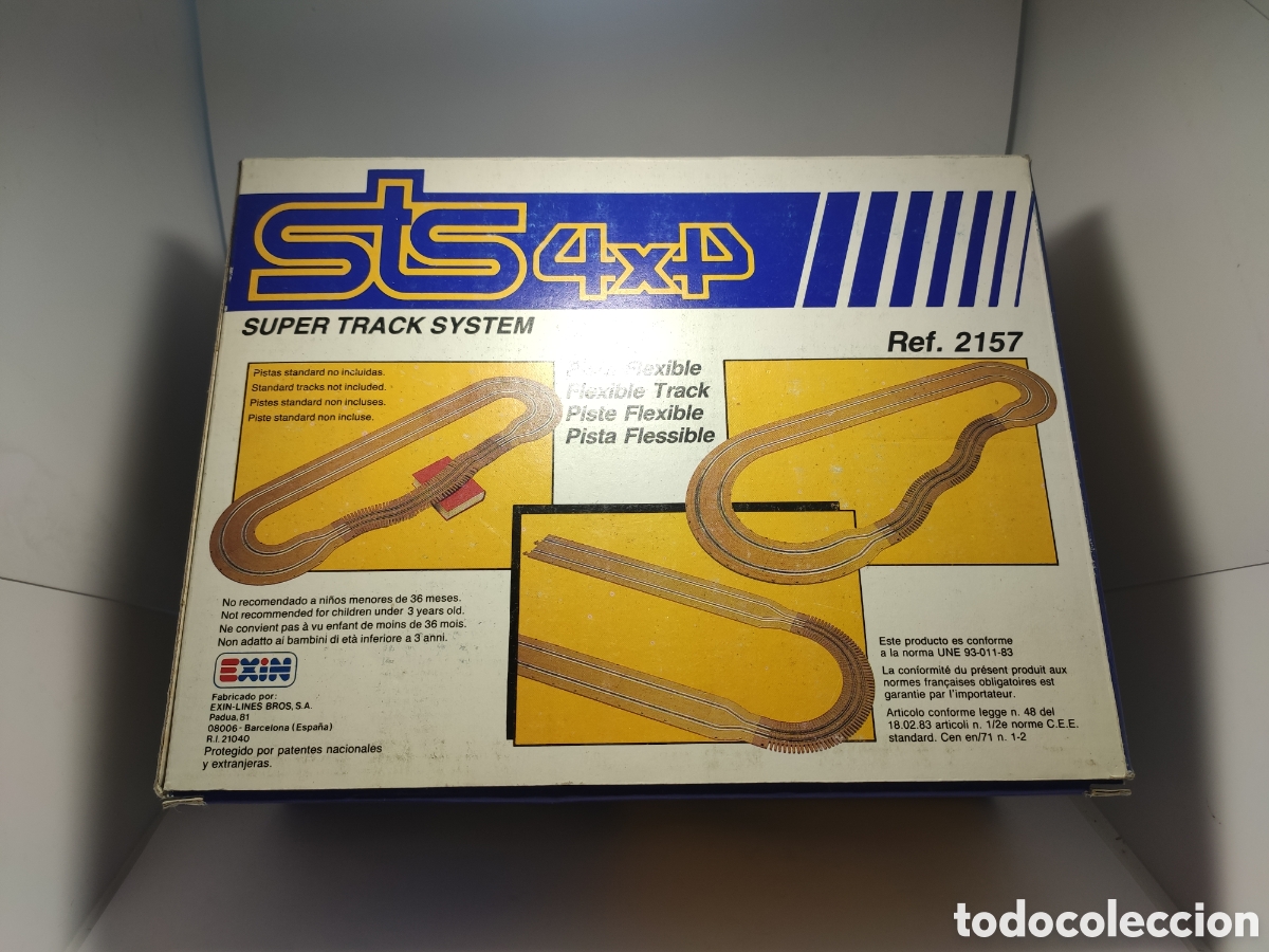 Scalextric: SCALEXTRIC PISTA FLEXIBLE STS REF. 2157 EXIN - Foto 7