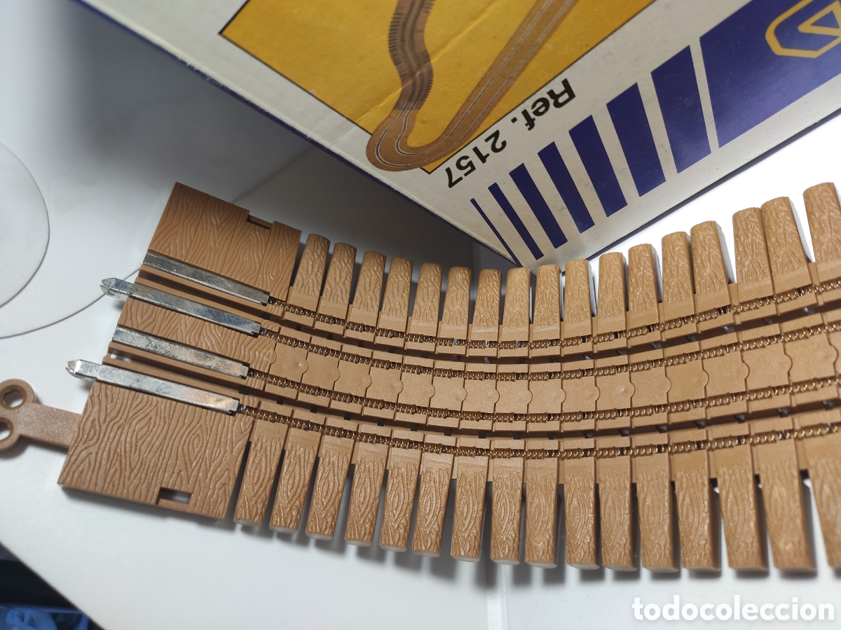 Scalextric: SCALEXTRIC PISTA FLEXIBLE STS REF. 2157 EXIN - Foto 9