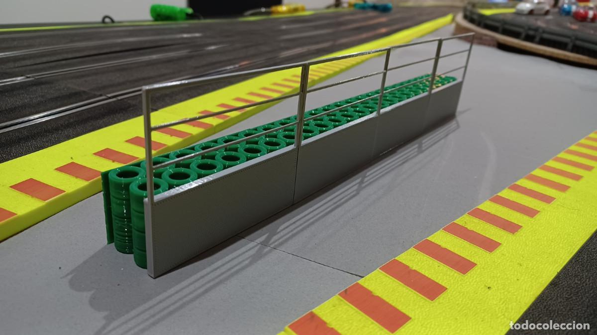 Scalextric: x4 barrera neum&aacute;ticos decoraci&oacute;n - Foto 4