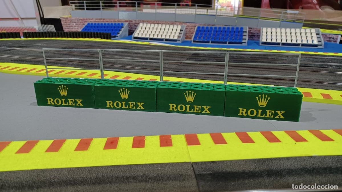 Scalextric: x4 barrera neum&aacute;ticos decoraci&oacute;n - Foto 1