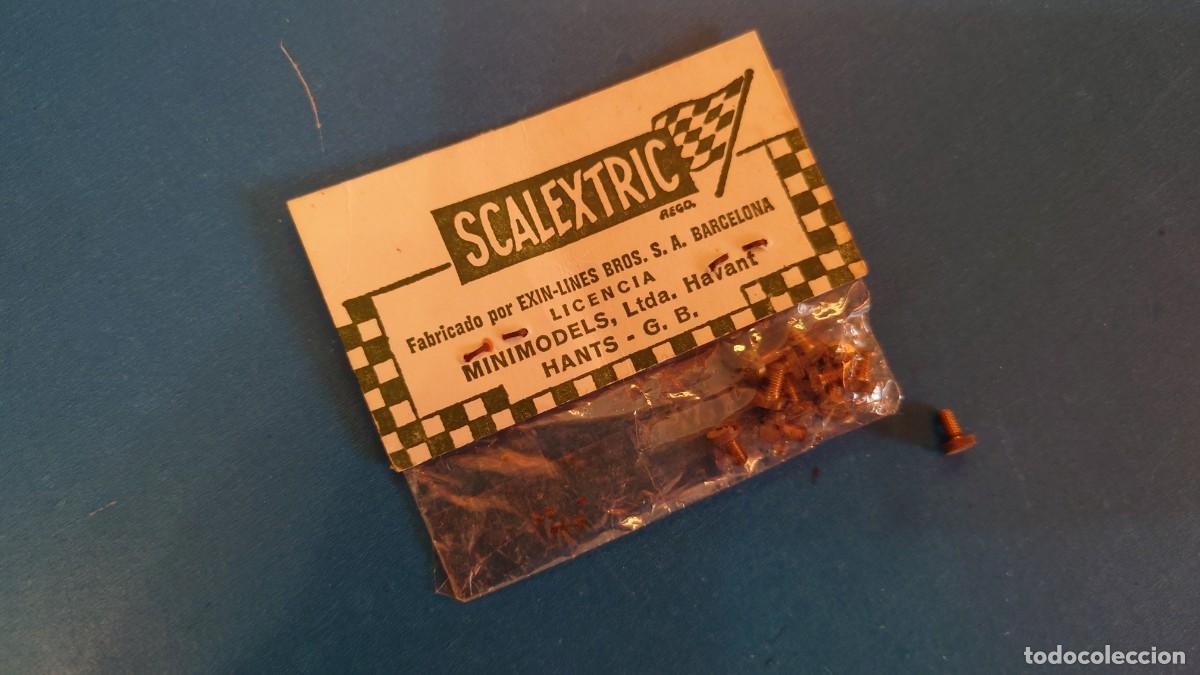 Scalextric: BLISTER TORNILLOS GUIAS SCALEXTRIC - Foto 1