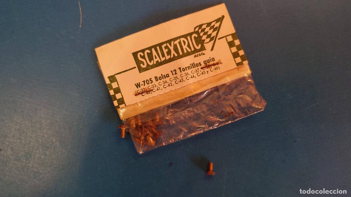 Scalextric: BLISTER TORNILLOS GUIAS SCALEXTRIC - Foto 3