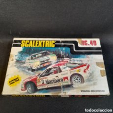 Scalextric: CIRCUITO SCALEXTRIC RC-40 SIN COCHES. EXIN, 1988.