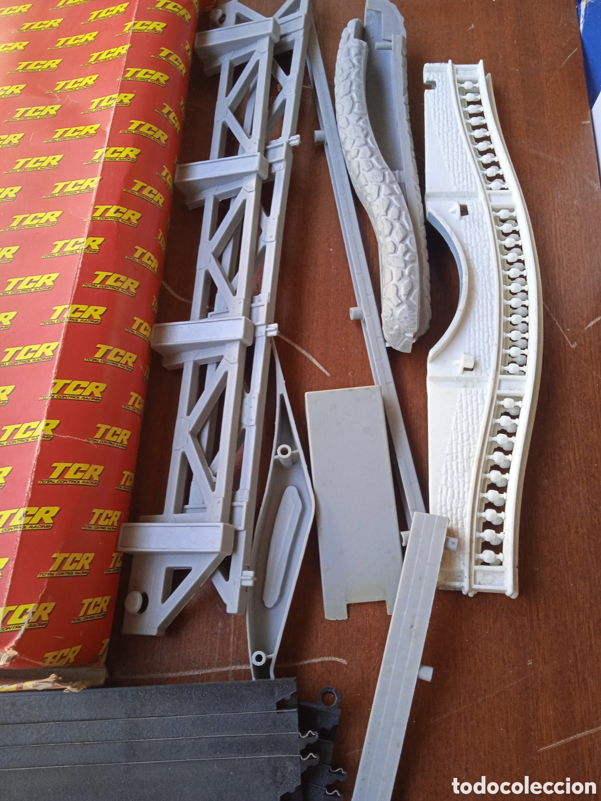 Scalextric: Puente y baliza de pista - Foto 2