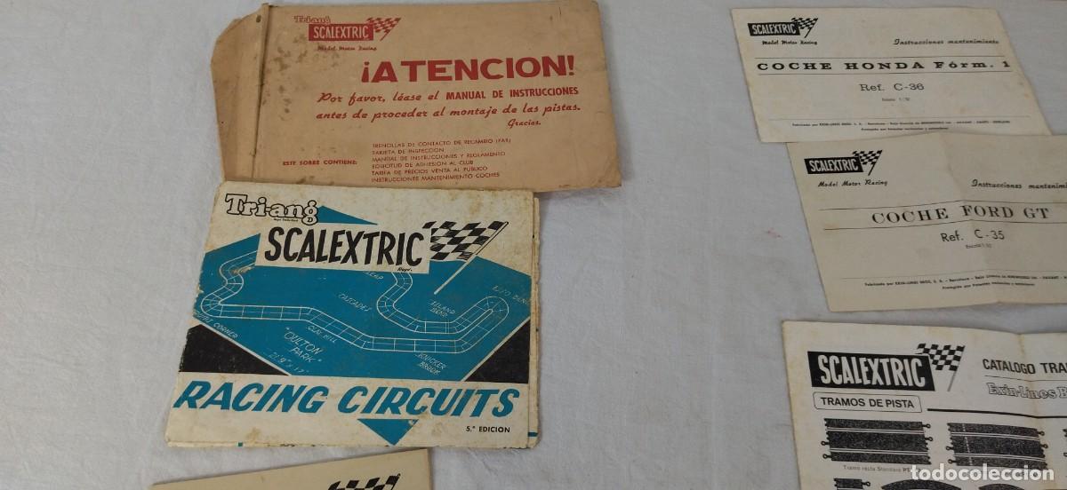 Scalextric: Antigua documentaci&oacute;n Scalextric - Foto 2