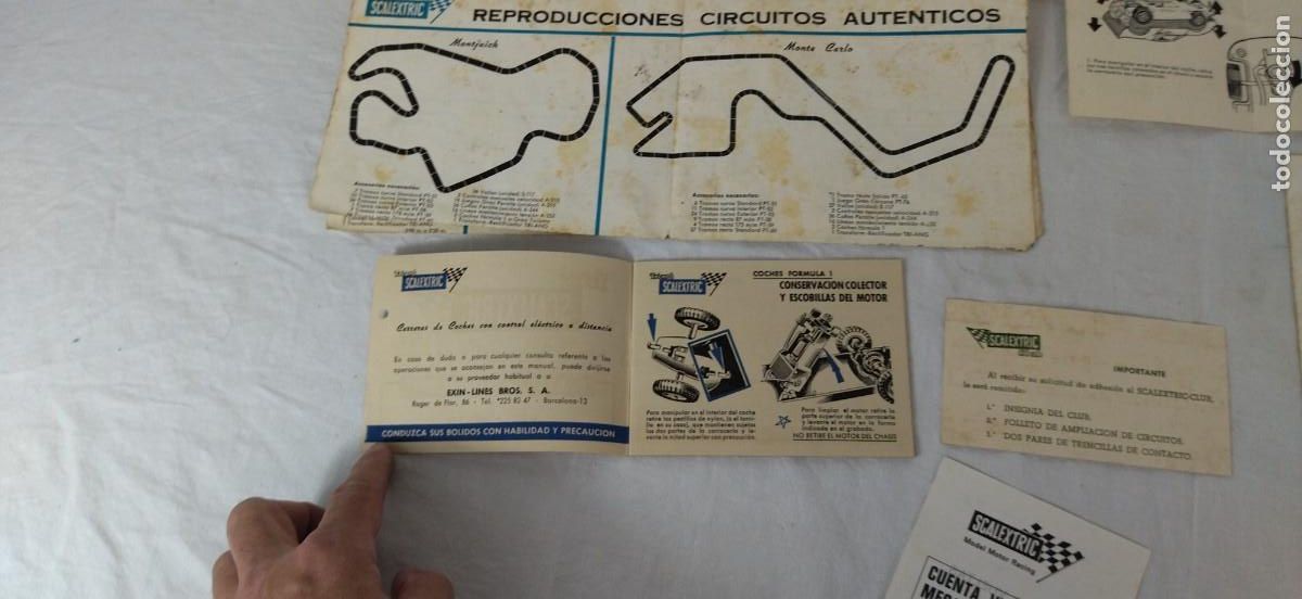 Scalextric: Antigua documentaci&oacute;n Scalextric - Foto 6