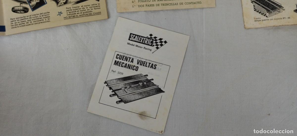 Scalextric: Antigua documentaci&oacute;n Scalextric - Foto 9