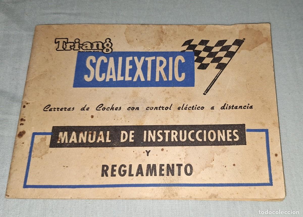 Scalextric: Triang - Scalextric Manual de Instrucciones y Reglamento - - Foto 1
