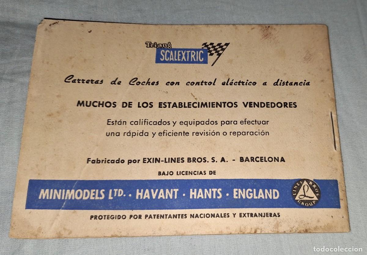 Scalextric: Triang - Scalextric Manual de Instrucciones y Reglamento - - Foto 7