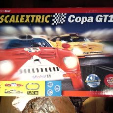 Scalextric: CIRCUITO SCALEXTRIC COPA GT1 CAJA CON PISTAS MANDOS Y ALTERNADOR COCHES F1