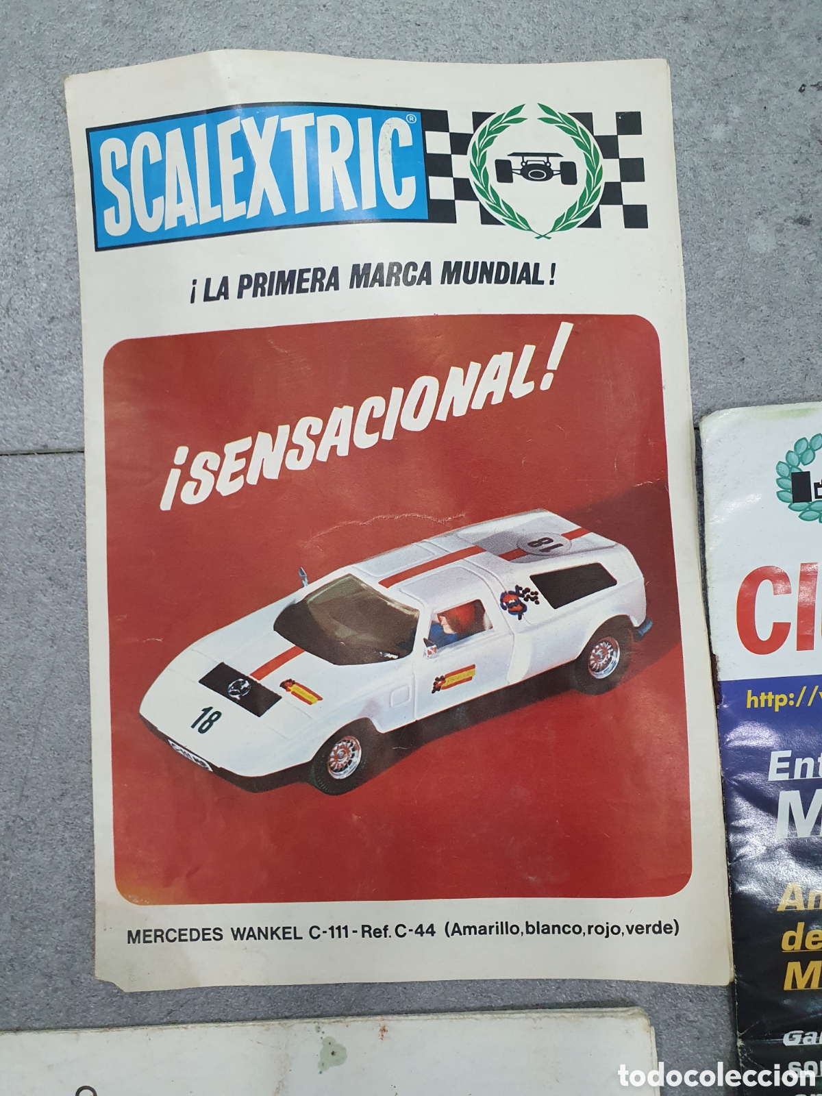 Scalextric: Lote de documentaci&oacute;n Scalextric. (L91) - Foto 2