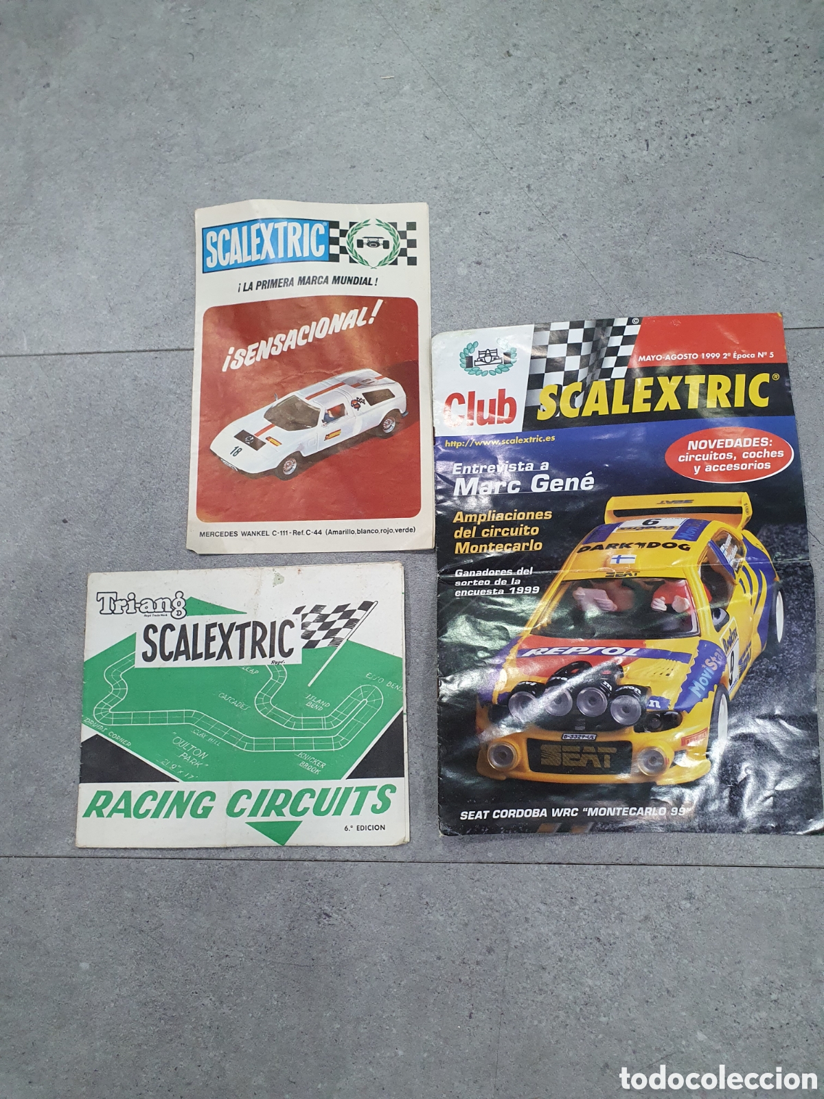Scalextric: Lote de documentaci&oacute;n Scalextric. (L91) - Foto 1