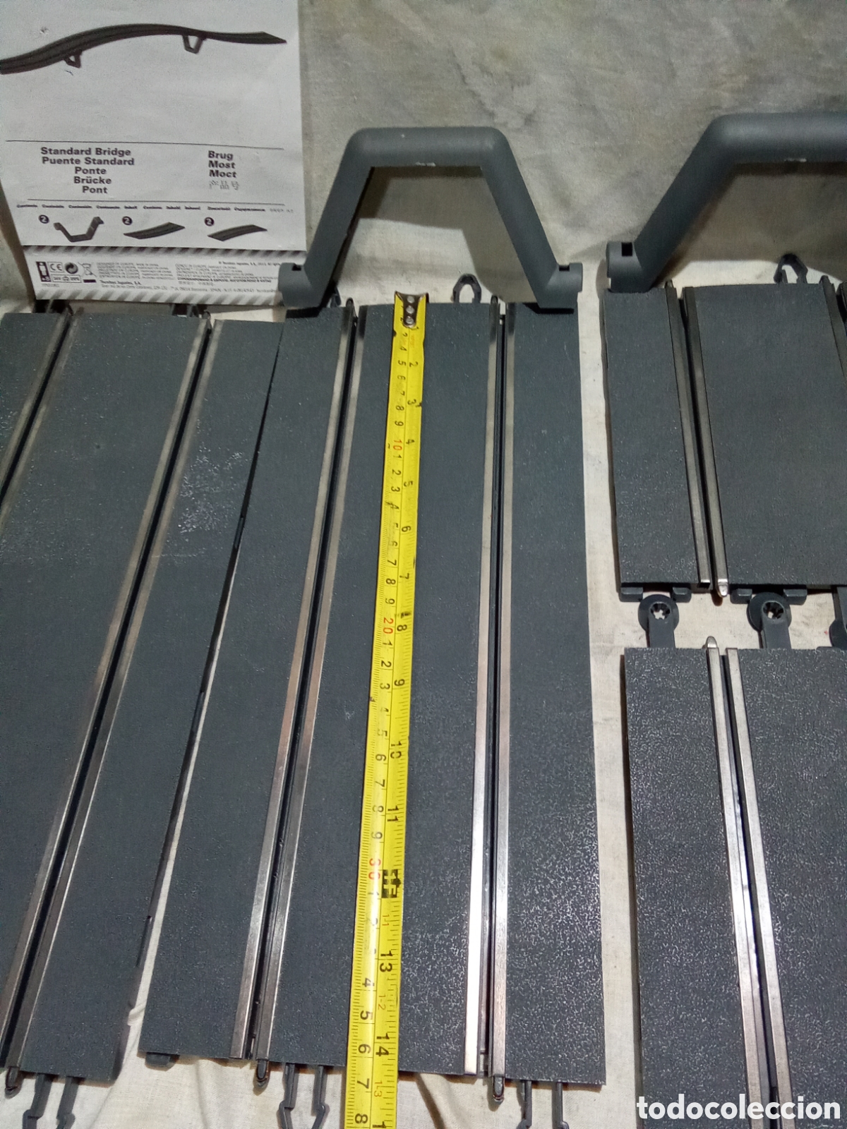 Scalextric: PUENTE STANDARD DE SCALEXTRIC EN CAJA - Foto 2