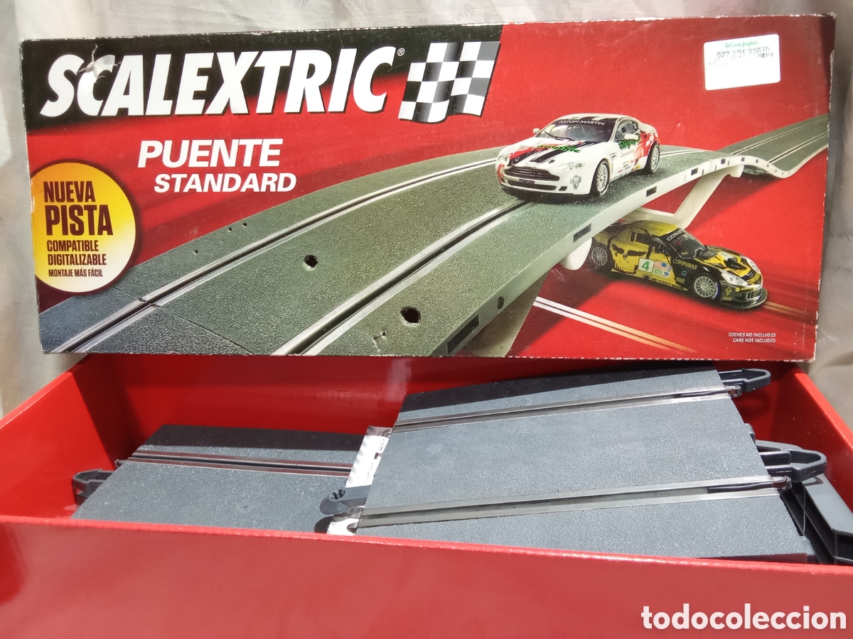 Scalextric: PUENTE STANDARD DE SCALEXTRIC EN CAJA - Foto 5