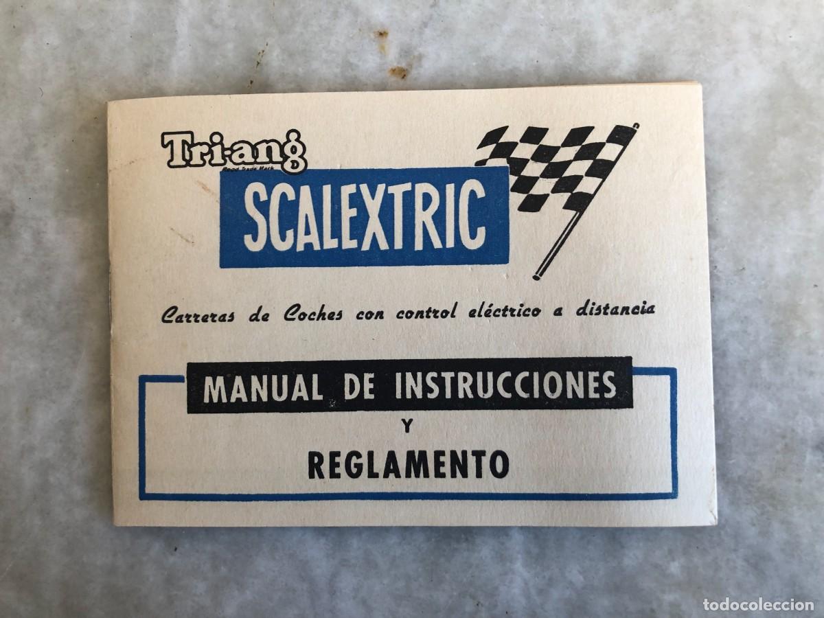 Scalextric: TRI-ANG SCALEXTRIC, MANUAL DE INSTRUCCIONES Y REGLAMENTO - Foto 1