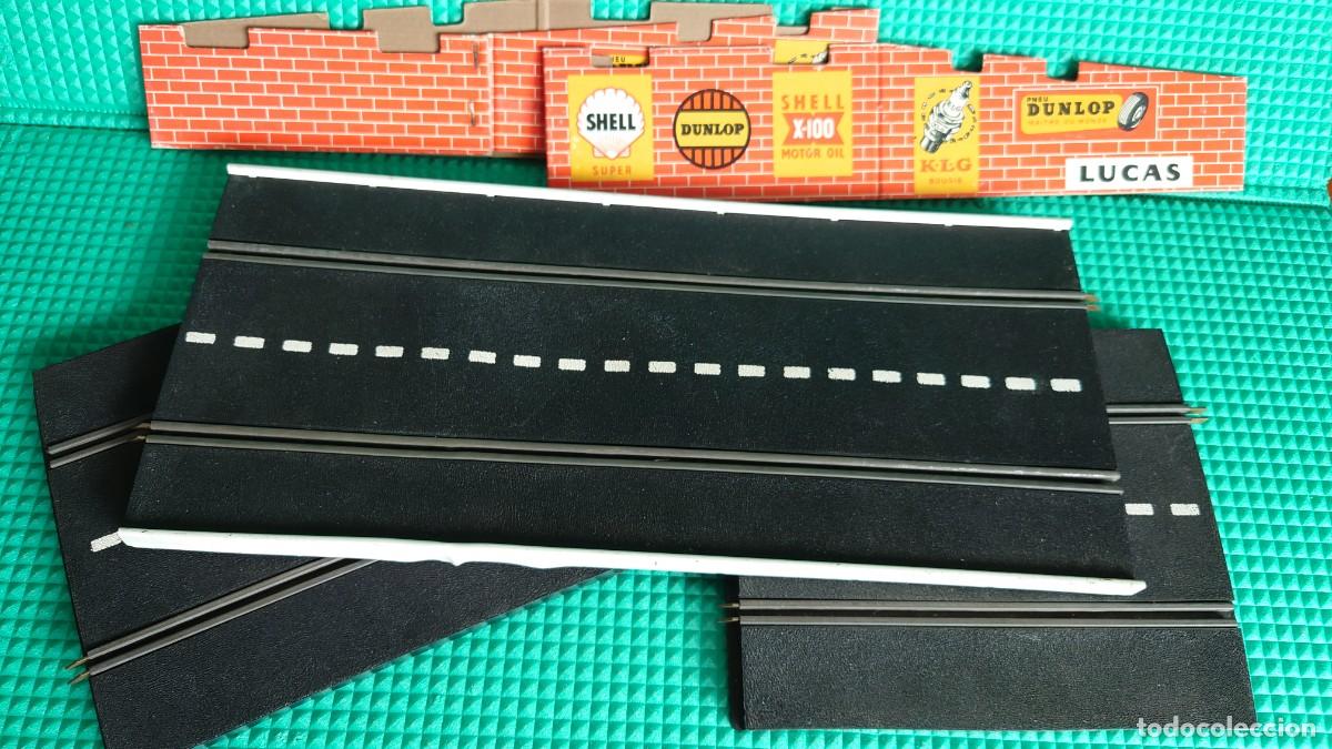 Scalextric: PUENTE SCALEXTRIC TRI-ANG TIPO RUBBER - Foto 1