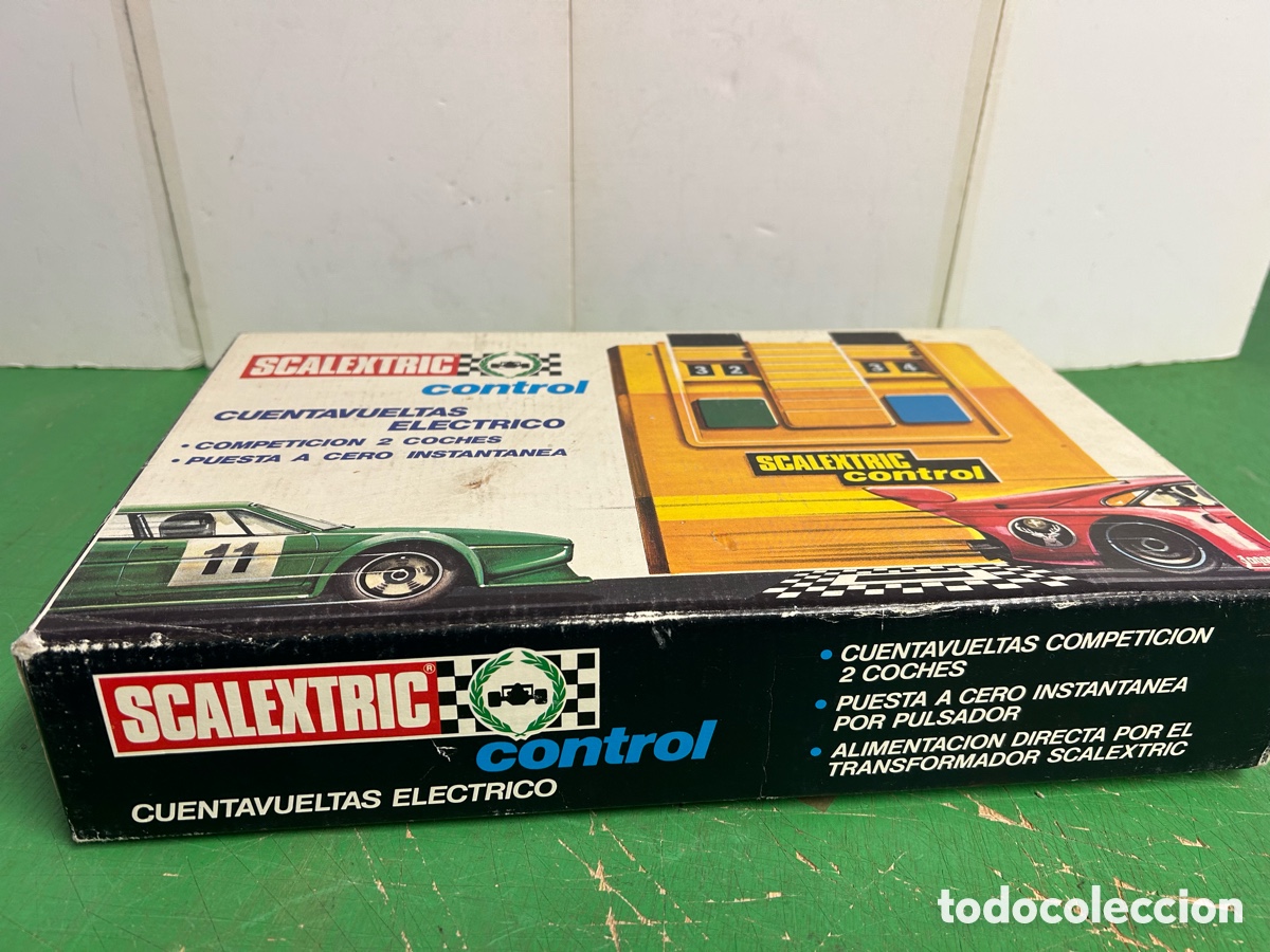 Scalextric: SCALEXTRIC CONTROL CUENTA VUELTAS DOS COCHES - Foto 2