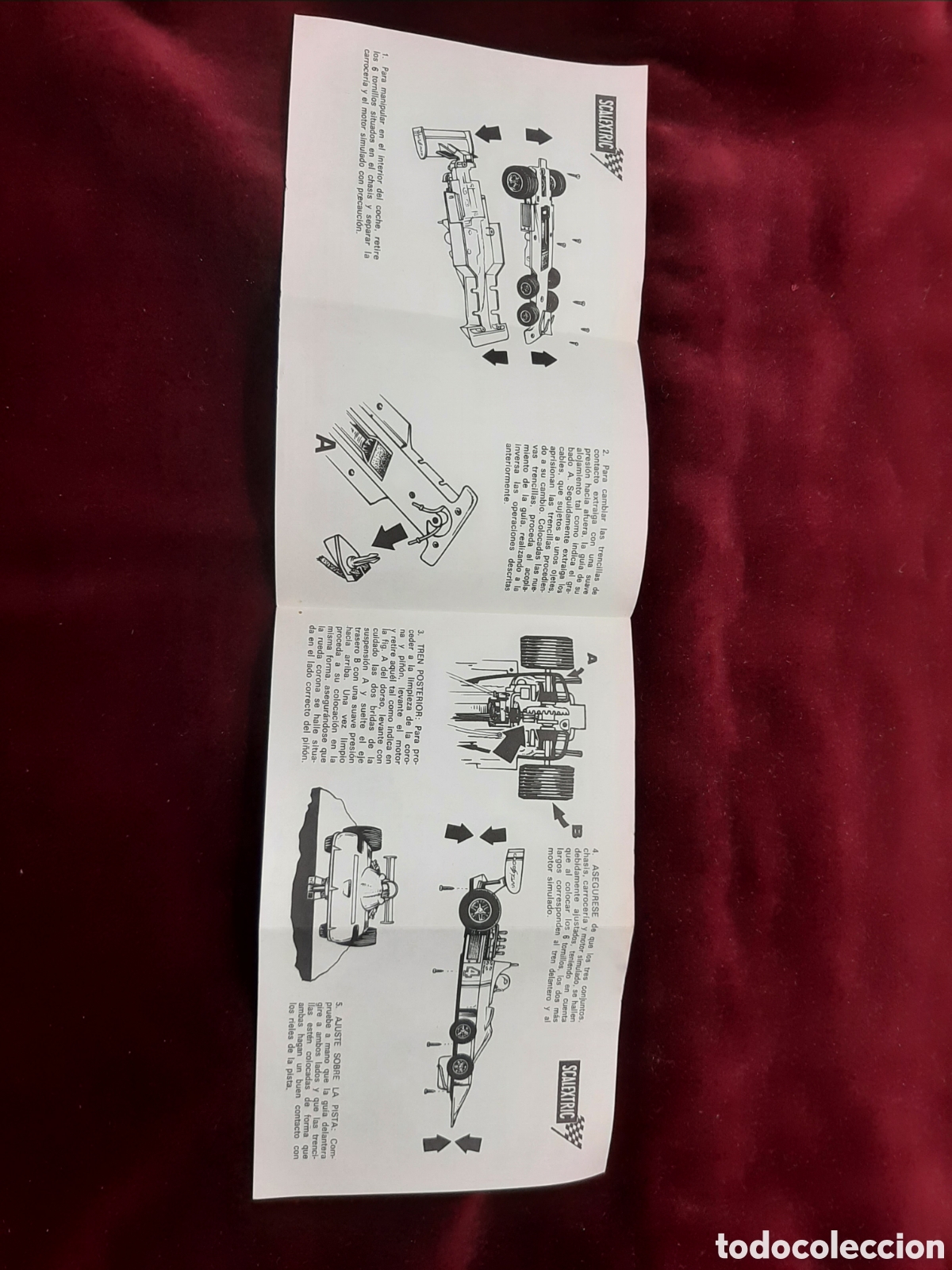 Scalextric: Instrucciones SCALEXTRIC Coche Tyrrell P-34 Ref. 4054 - Foto 2