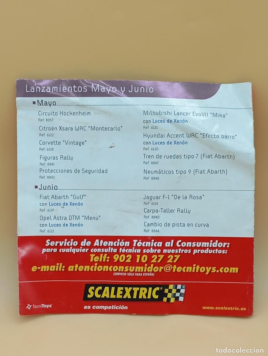 Scalextric: FOLLLETO NOVEDADES SCALEXTRIC 2003 - Foto 2