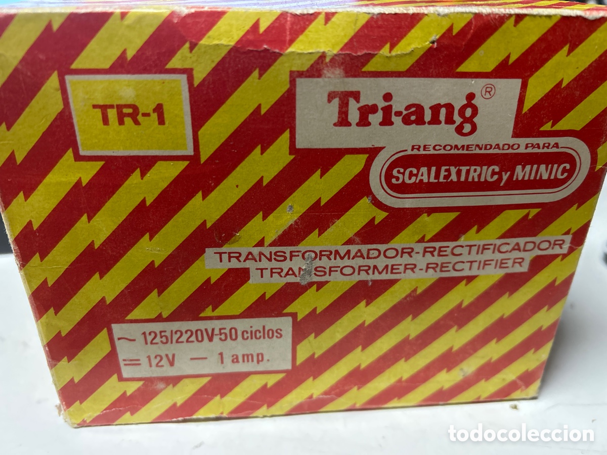 Scalextric: SCALEXTRIC TRANSFORMADO TRIANG EN CAJA ORIGINAL - Foto 1
