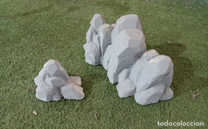 Scalextric: monta&ntilde;as rocas 3D decoraci&oacute;n - Foto 2
