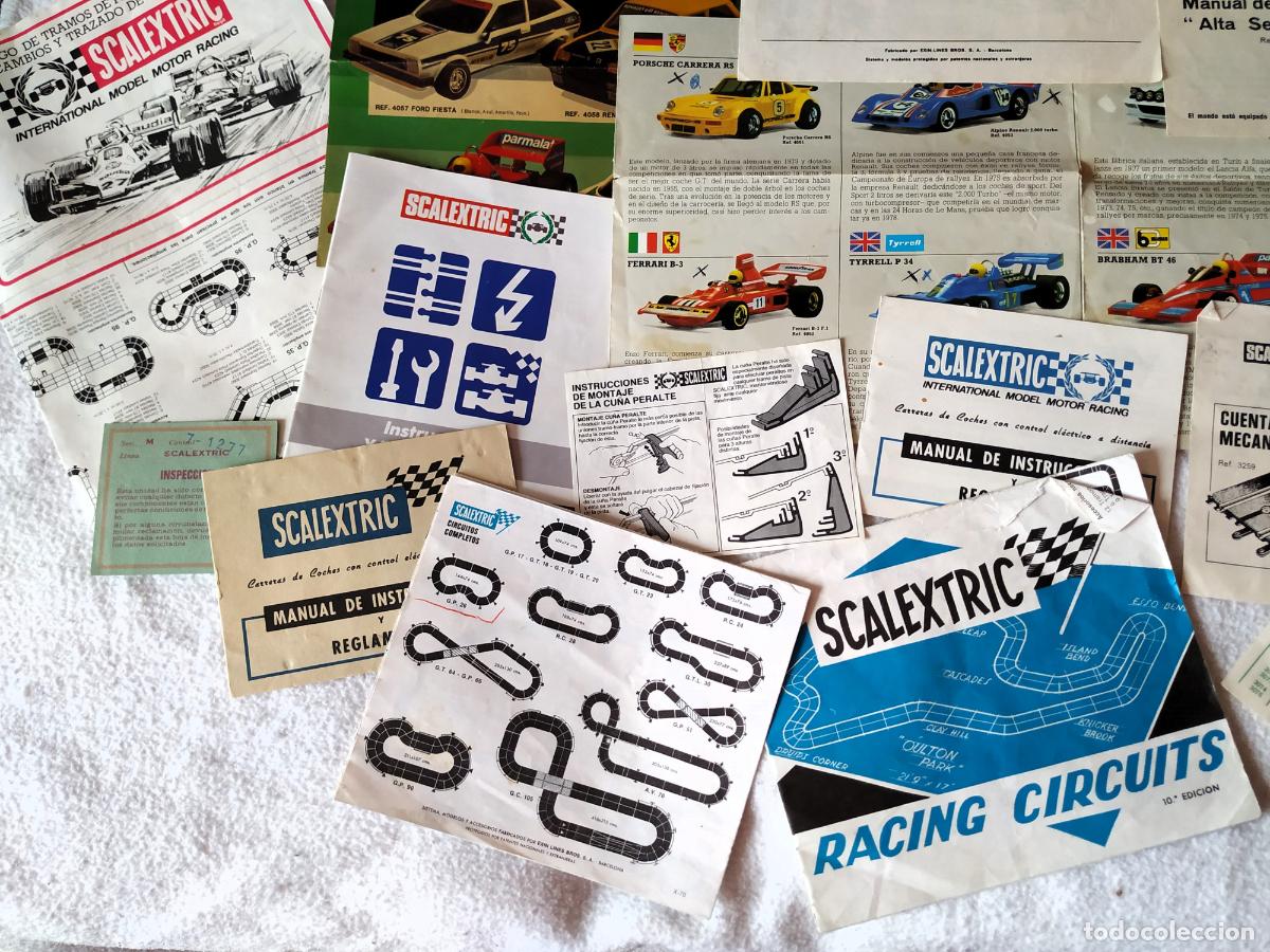 Scalextric: Lote Papeles / Documentaci&oacute;n / Folletos SCALEXTRIC - Foto 4