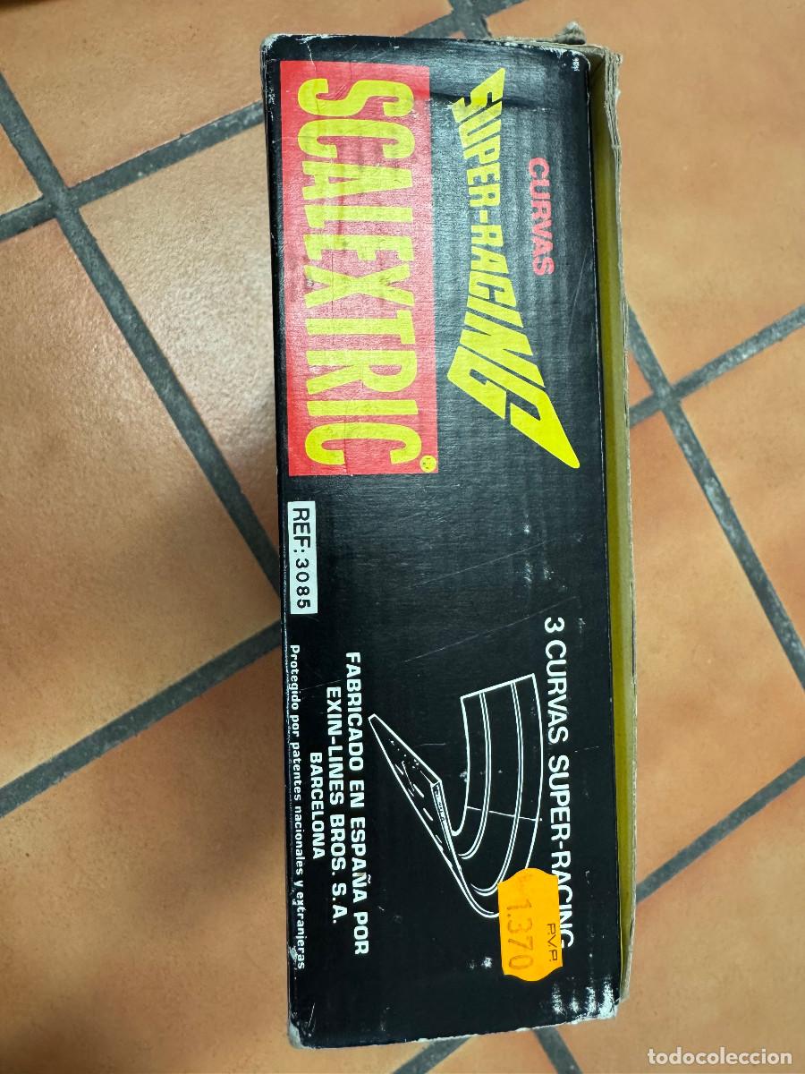 Scalextric: Caja Scalextric 3 Curvas Super-Racing ref. 3085 - Foto 5