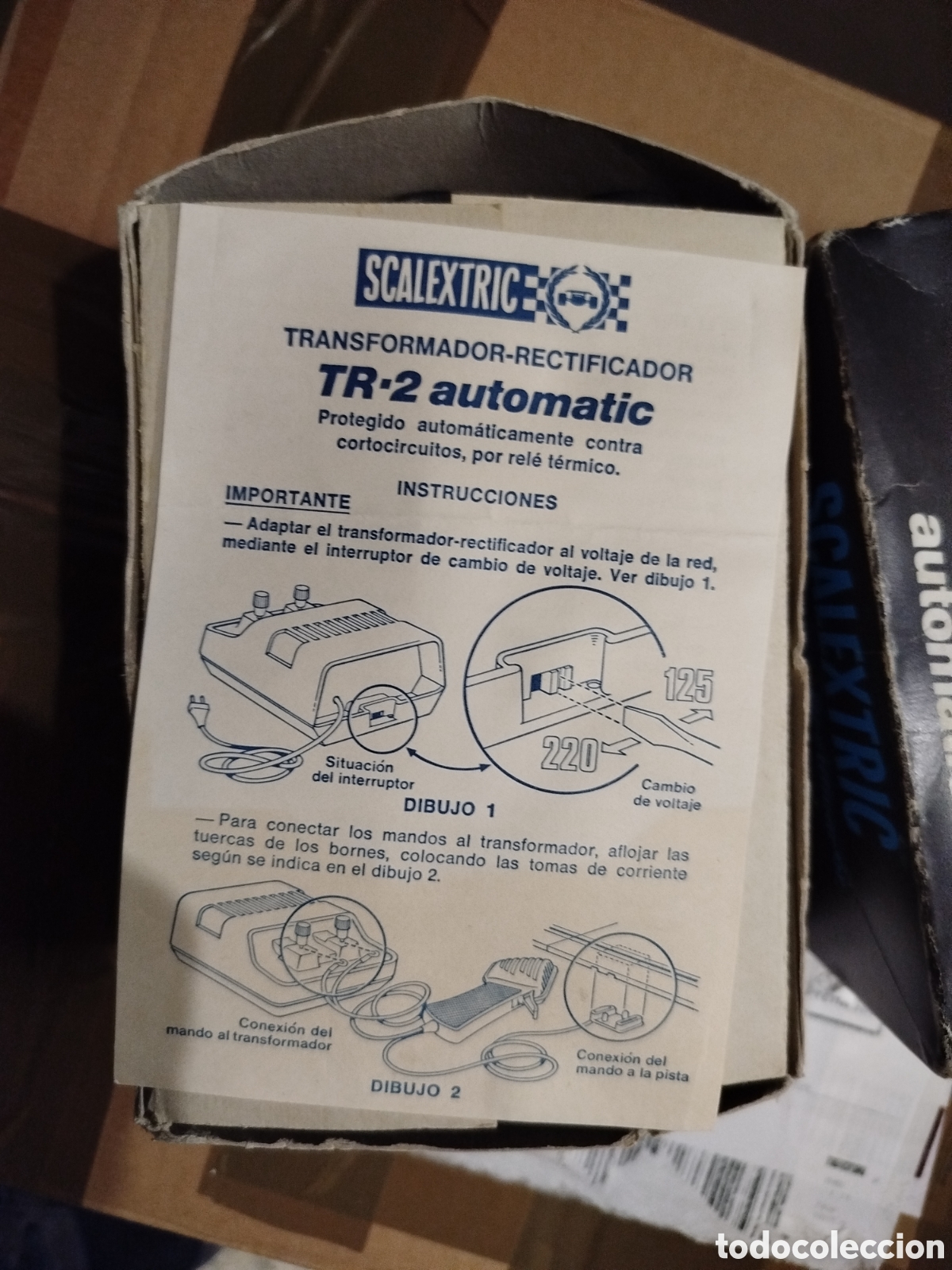 Scalextric: Transformador Scalextric Caja Original - Foto 2