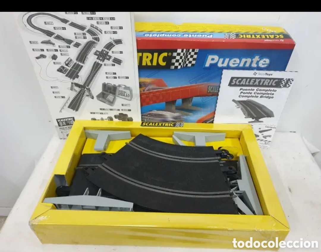Scalextric: SCALETRIC, PUENTE COMPLETO - Foto 1