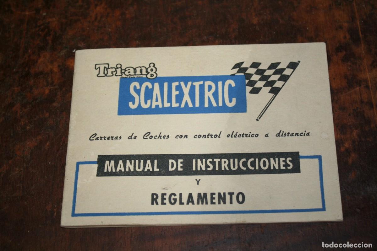 Scalextric: scalextric manual de instrucciones y reglamento - Foto 1