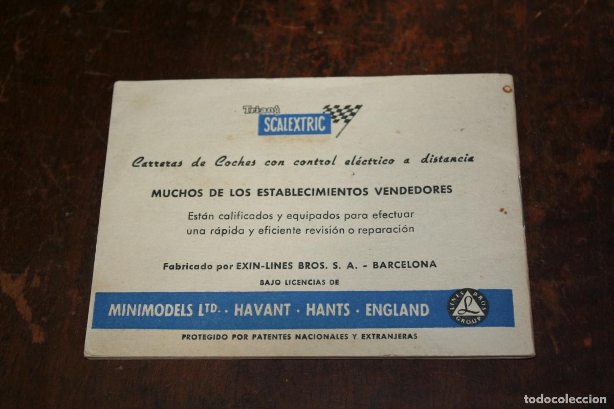 Scalextric: scalextric manual de instrucciones y reglamento - Foto 3