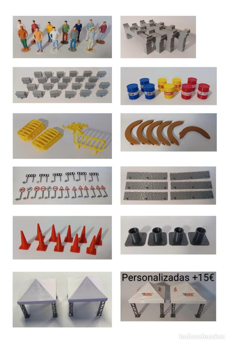 Scalextric: kit decoraci&oacute;n para rally scalextric - Foto 1