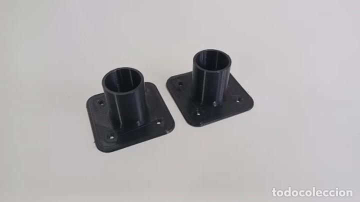 Scalextric: soportes para tuvo PVC - Foto 1