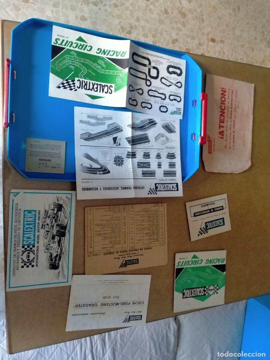 Scalextric: scalextric - gran lote de folletos etc - Foto 1