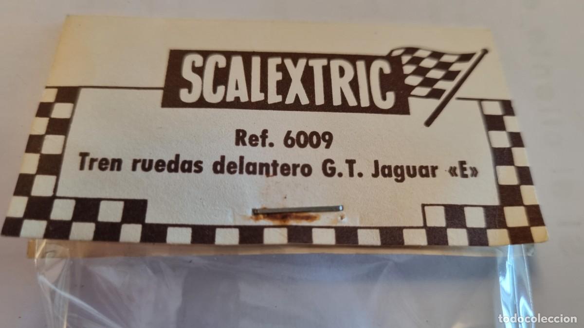 Scalextric: SCALEXTRIC EJE DELANTERO JAGUAR E ORIGINAL - Foto 2