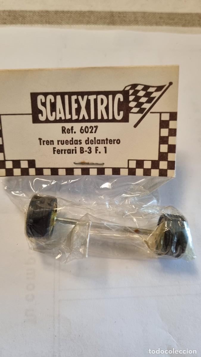 Scalextric: SCALEXTRIC EJE DELANTERO FERRARI B3 ORIGINAL - Foto 1